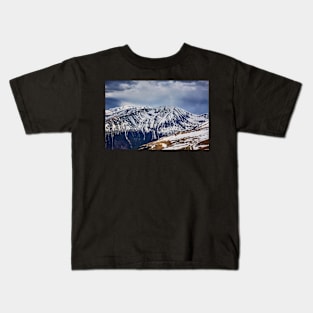 Mountain range in the spring Kids T-Shirt